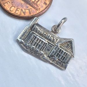 Retired James Avery charm. Priscilla’s charm rare one of a kind. Minor wear.